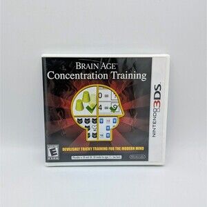 Brain Age: Concentration Training Nintendo 3DS Factory Sealed Brand New